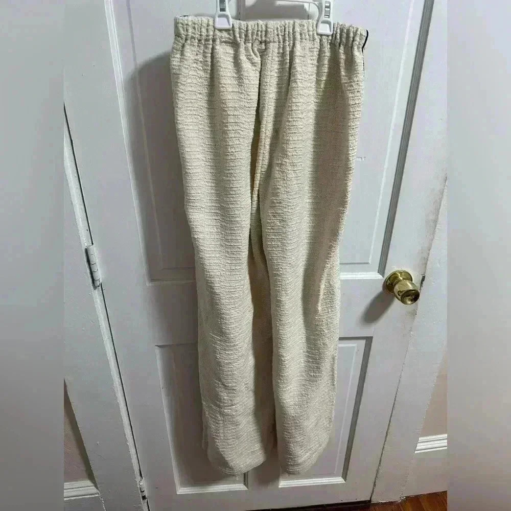 Maje Poppy Piped Tweed Pants Size 2 - Picture 6 of 8